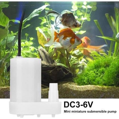 DC3-6V Low Noise Brushless Motor Pump Submersible Water Pump (Vertical)
