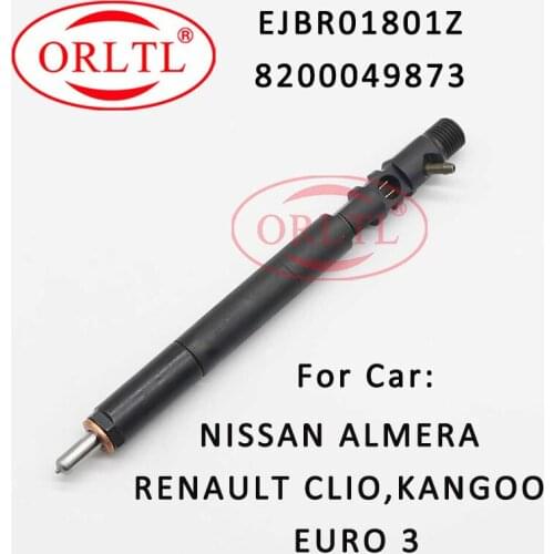 For NISSAN ALMERA Nozzle EJBR01801Z Common Rail Injector EJB R01801Z Diesel Auto Sprayer R01801Z For RENAULT CLIO KANGOO