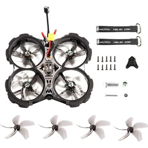 HGLRC Veyron30CR Analog Zeus F722 Mini BLHELI 28A 350mW Caddx Ratel 2 AEOLUS 2004 3000KV 4S 1800KV 6S 3inch Cinewhoop Drone