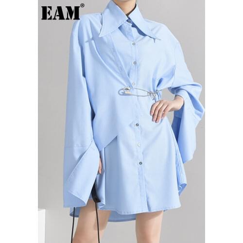 EAM Blouses With Embroidery