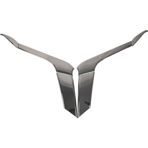 Headlight plating eyebrows front cover plating decoration Suitable for Toyota LAND CRUISER PRADO FJ150 LC150 2010 2011 2012