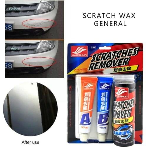 Haoshun scratch wax universal car paint scratch removal cleaning polishing repair liquid toothpaste supplies car V3V9