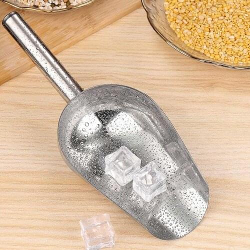 Candy Bar Buffet Commercial Scoops Bar Home Ice Scoop Shovel Food Flour Candy Scoop Stainless Steel Ice Scraper Kitchen Tools