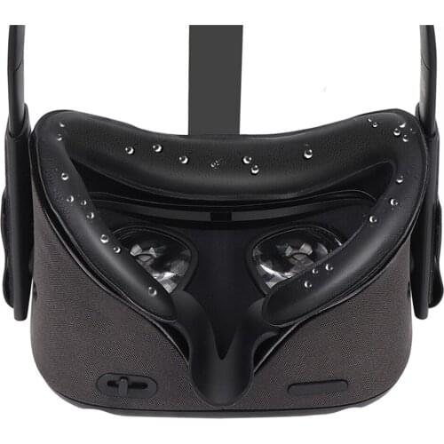 VR Facial Interface Bracket & Soft Silicone Nose Pad Replacement Comfort Set for Oculus Quest