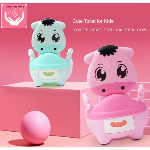 Cartoon Childrens Toilet Soft Seat Toilet Men and Women Baby Child Baby Infant Potty Urinal Drawer Oversized Toilet
