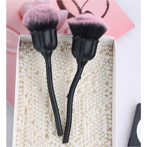 Pro Rose Flower Kabuki Makeup Brush Set Cosmetic Foundation Powder Brushes Tool 667D