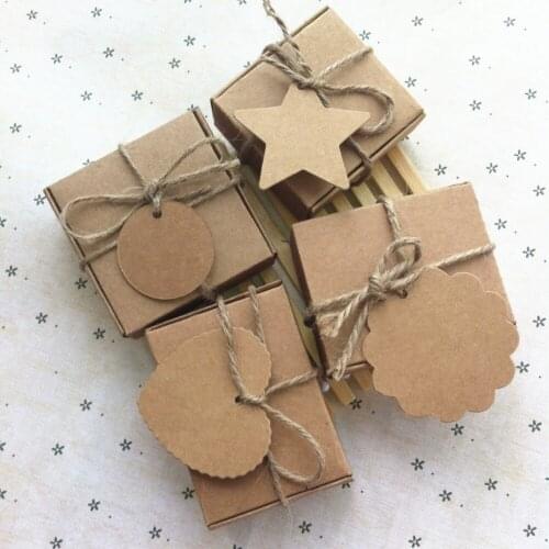 6.1X7.6X2.6cm hot sell kraft gift paper boxes packaging handmade soap food packaging,good for gift! more size in shop