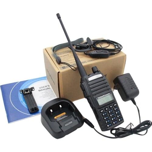 BaoFeng UV-82 5W Walkie Talkie / Bicycle Bag / Speaker Mic / Antenna / Programming Cable / Earpiece / Case Holder / Charger