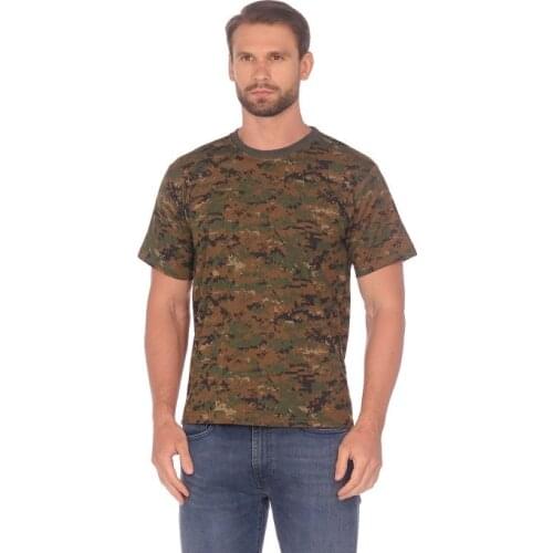 Rikos Mens Camouflage T-Shirts