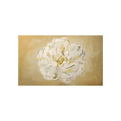 Hand Painted Oil Painting The Snow Flower-Floral Oil Painting Wall Art-Modern Oil Painting On Canvas Art Wall Decor