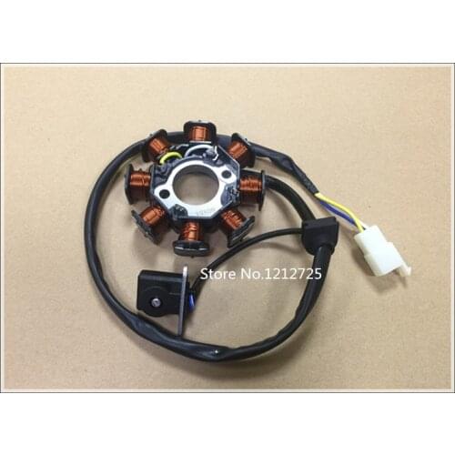 Scooter motorcycle Magneto coil WH100 SCR100 Stator coil Electromagnetic motor stator