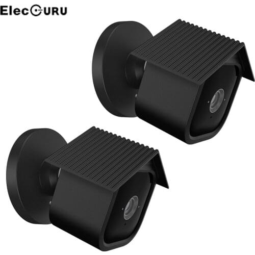 Waterproof Silicone Case For Blink Mini Camera Skin Case+Base Protective Cover For Blink Mini Security Camera Accessories,Black