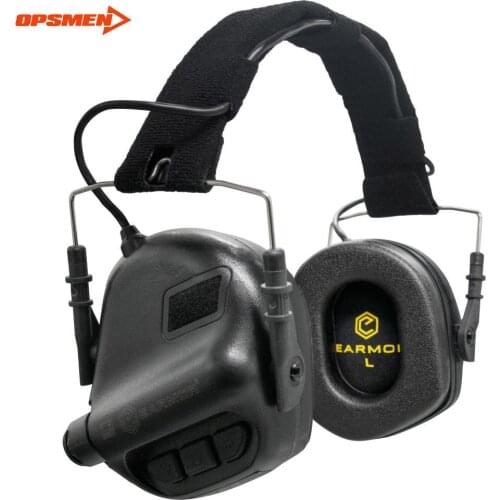 OPSMEN Earmor Tactical Headset M31 MOD3 Noise Canceling Earmuffs Military Anti-Noisy Shooting Earphone
