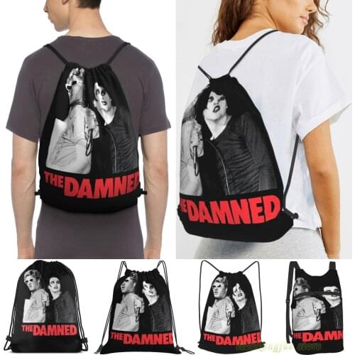 The Damned(4) Women Purpose Drawstring Backpack Bags Men Outdoor Travel Backpacks For Gym Training Swimming Fitness Bag