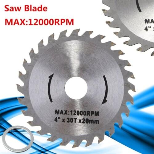1PC Angle Grinder Saw Blade For Wood Cutting Circular Drill Power Tool 110MM 30T Power Tool Saw Blade