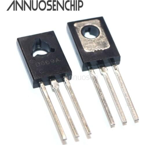 10pairs 2SD669A 2SB649A (10PCS D669A +10PCS B649A) TO-126 transistor 20pcs