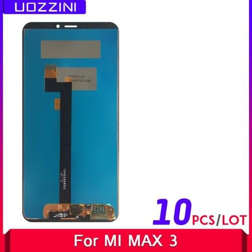 10 Pcs 100% Tested LCD Display 6.9inch For XIAOMI MI MAX 3 LCD Display Touch Screen Digitizer Glass Panel For Xiaomi Max 3