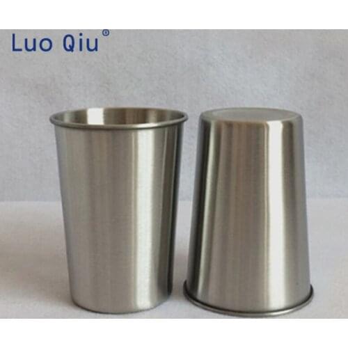 350ML Stainless Steel Camping Cup Water Beer Coffee Tea Cups Outdoor Climbing Travel Drinkware