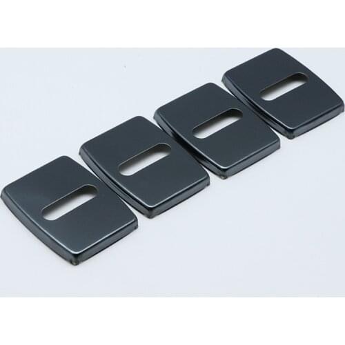 4pcs Anti Rust Car Door Lock Protective Buckle Cover For BMW 5 series E39 E60 F10 Car Styling Accessories