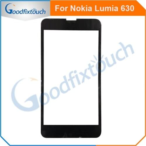 5PCS For Nokia Lumia 630 Touch Screen Sensor Front Glass Lens Panel High Quality Replacement Parts