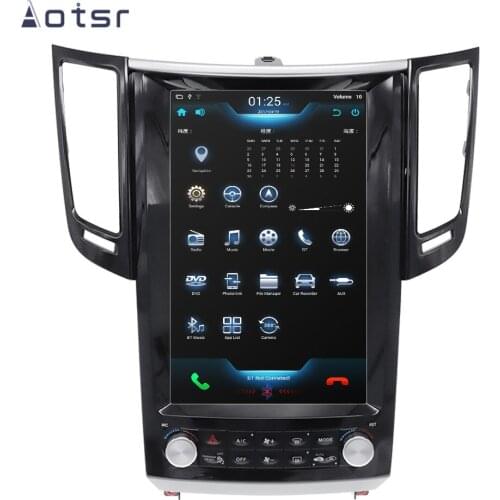 AOTSR Tesla Style Android 9 Car Radio For Infiniti FX FX25 FX35 FX37 QX70 Central Multimidia Player GPS Navigation AutoStereo