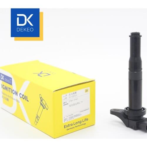 DEKEO For HYUNDAI Coupe 2 GK Santa Fe 1 SM Sonata 4 EF Trajet FO Tucson JM Ignition Coils 27301 37410 DQ9101T