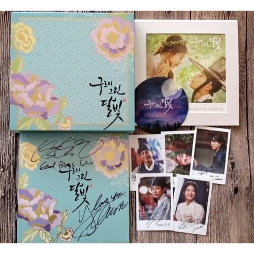 Love in the moonlight autographed Park Bo Gum Kim You Jung 2016 OST 2CD+photobook new korean version 10.2016