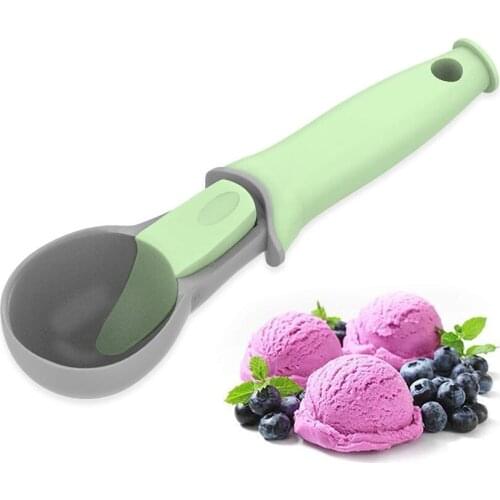 Ice Cream Fruits Scoop Nonstick Anti-Freeze Food grade Scooper Spoons with the Hung Hole Design