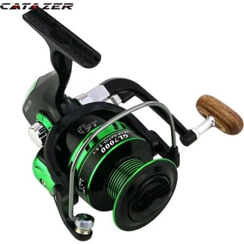 Metal Spool Spinning Reel Spinning Fishing Reel Free Spare Line Cup Spare Spool Left / Right Hand Fishing Wheel