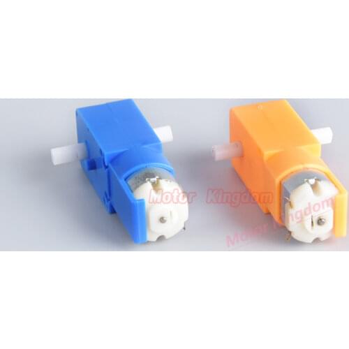 Micro Mini TT-130 Gear Motor DC 3V 5V 6V130RPM Slow Speed Small Engine Gearbox 1:120 Dual Shaft DIY Car Robot Toy