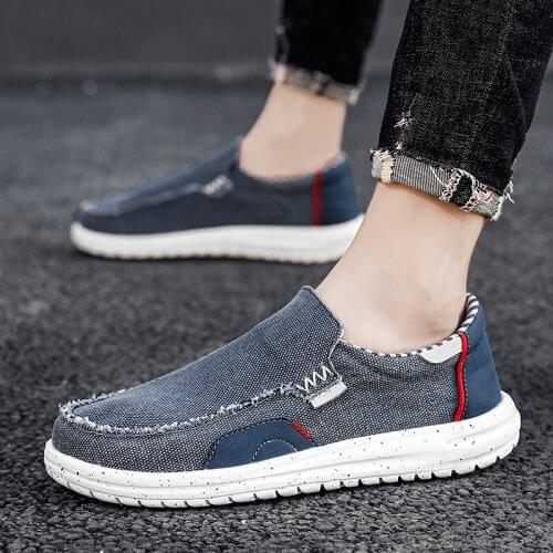 Men Loafers Casual Shoes Walking Sneakers Men 2021 Fashion Male Canvas Breathable Casual Footwear Comfortable Men Shoes Sneakers