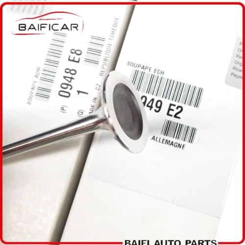 Baificar Brand New Genuine Intake Valve Exhaust Valve 0948E8 0949E2 For Peugeot 308CC 308SW 3008 RCZ Citroen C3, C4, C4 Picasso