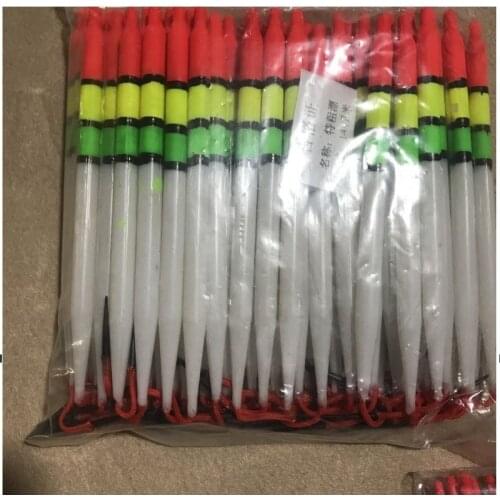 Plastic floating float vertical buoy for stream fishing