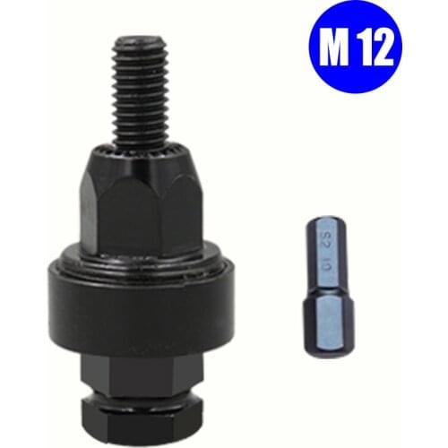 Industrial Rivet Nut Gun Nozzle Self-locking Gun Head Pull Riveting Accessory Pneumatic Rivet Gun Nozzle Air Riveter Head Nut
