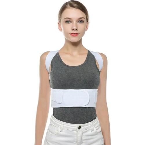 Adjustable Sitting Posture Correction Band Posture Corrector Brace Shoulder Back Support Pain Relief Belt Strap M/L