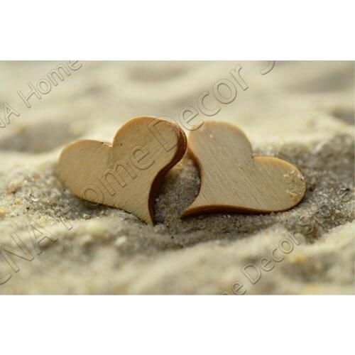 RM0088 5D DIY Diamond embroidery colorful beach heart diamond painting Cross Stitch full square Rhinestone mosaic decoration