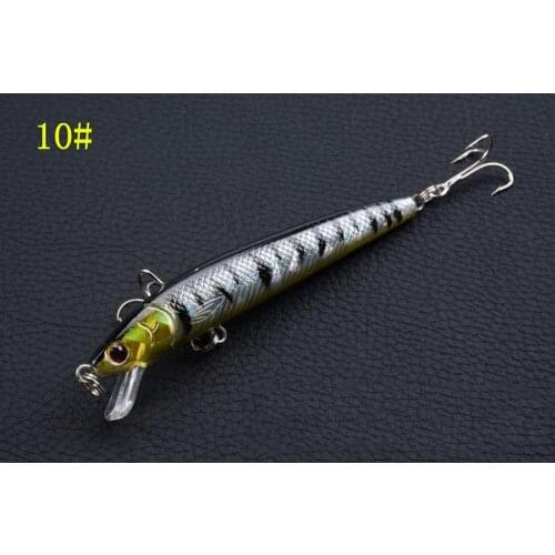 Fishing Lure 10-color Minnow Bionic Bait 9.5cm/8.5g Lure Plastic Hard Bait For Sea Fishing Artificial Wobblers Plastic Fishing T