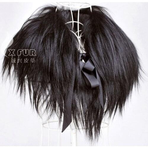 Free Shipping CX-A-48 Women Detachable Fur Collar Persian Lamb Fur Collar ~Wholesale/OEM/Retail