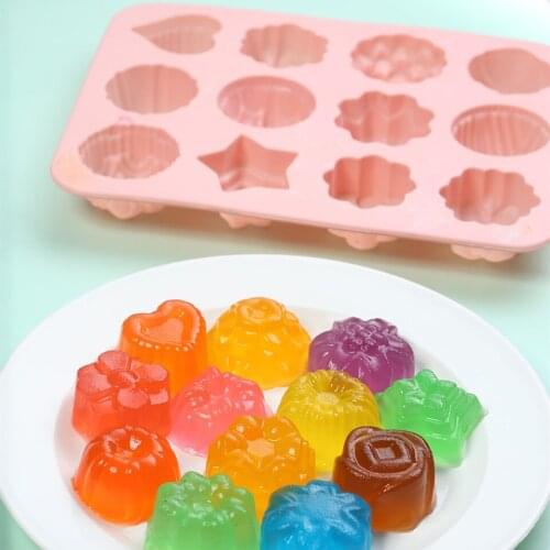 Pudding Jelly Mold Silicone Pot Cake Chocolate Mold Handmade Soap Mold With Cover