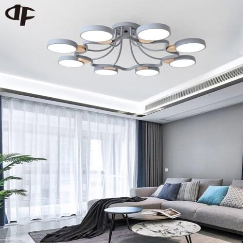 Nordic lamp living room ceiling modern minimalist atmosphere home led creative personality dining room bedroom ceiling lamp