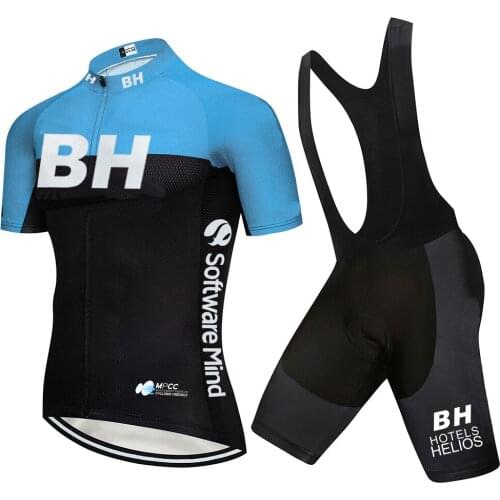 Maillot Cycliste 2021 BH Cycling Jersey 20D Bib Set MTB Uniform Bike Clothing Bicycle Wear Clothes Mens Short Maillot Culotte