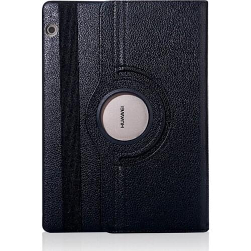 360 Rotating PU Leather Case For Huawei MediaPad T5 10 Cover for Huawei Media Pad AGS2-W09 AGS2-L09 AGS2-L03 AGS2-W19 10.1 inch