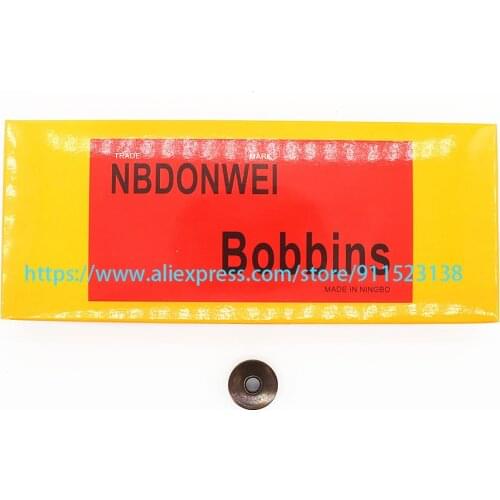 100 Pcs NBDONWEI Bobbins For Tajima Barudan SWF Toyota Happy Melco Feiya ZGM China embroidery machines