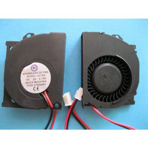 15 Pcs Brushless DC Blower Fan 5V 4010S 50x40x10mm 2pin Sleeve-bearing