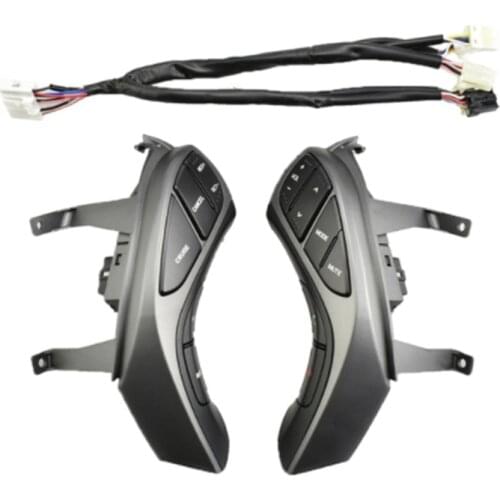 Cruise Control Music Steering Wheel Buttons for Hyundai Elantra 2012-2015 AT 2012-2014 MT I30 MT Switch-14Pins-Low