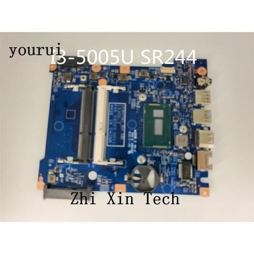 Yourui NBGCE11008 NB.GCE11.008 448.09003.0011 Main board For Acer Aspire ES1-571 Laptop Motherboard SR244 i3-5005u Test ok