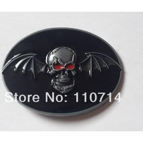 Fashion Skull Buckle SW-B1074 suitable for 4cm wideth belt with continous stock free shipping