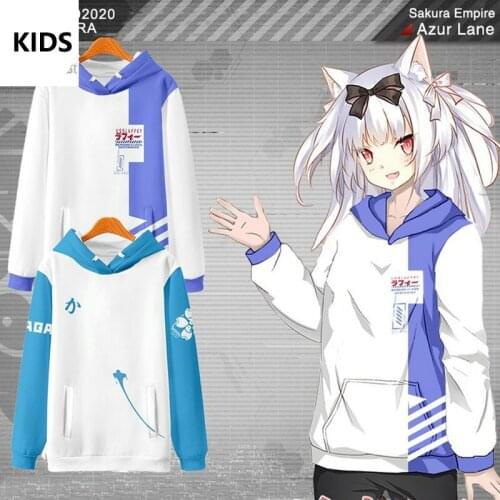 Game Azur Lane 3D Printing Men/Women Autumn Fashion Hoodies Sweatshirt Long Sleeves Pollover Plus Size New