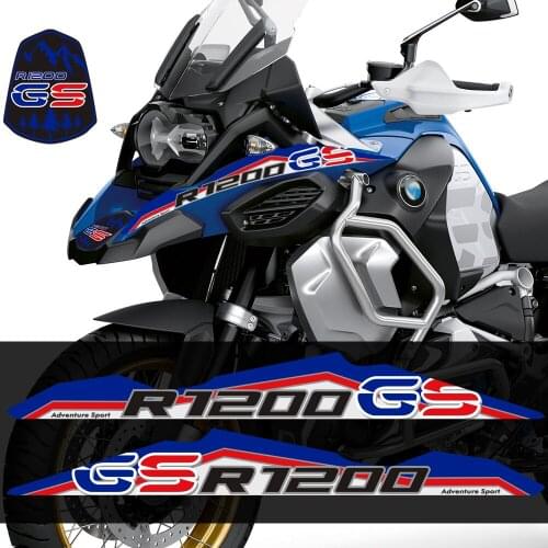 For BMW R1200GS R1200 R 1200 GS GSA Motorcycle Stickers Protector Fairing Fender Extension Wheel Extender Adventure 2016 2017