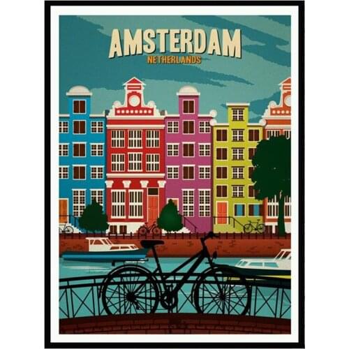 Landscape City DIY 11CT Embroidery Cross Stitch Kits Needlework Craft Set Printed Canvas Cotton Thread Home Decoration Room